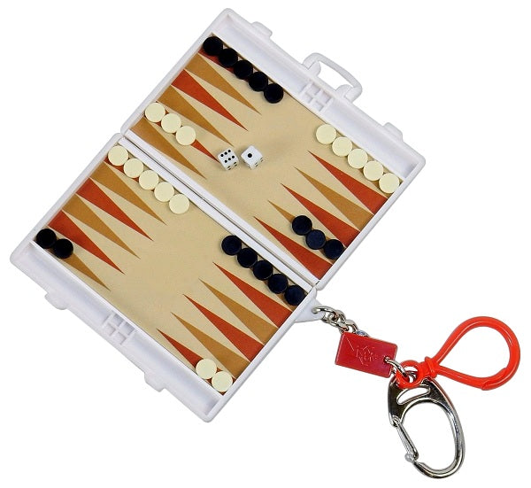 Pocket Game Backgammon Key Chain