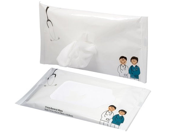 Antibacterial Pouch Wipes