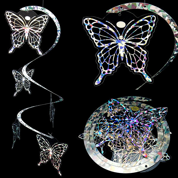 Spiral Butterfly Mobile