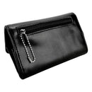 Faux Leather Tobacco Wallet, Lighter Loop, Paper Holder, Magnetic Flap.