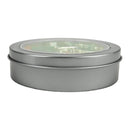 25 Pack Binder Clips, 3/4"/19mm, Magnetic Tin w/See-Thru Cover.