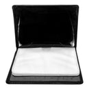 Black Leather Business Card Holder Book