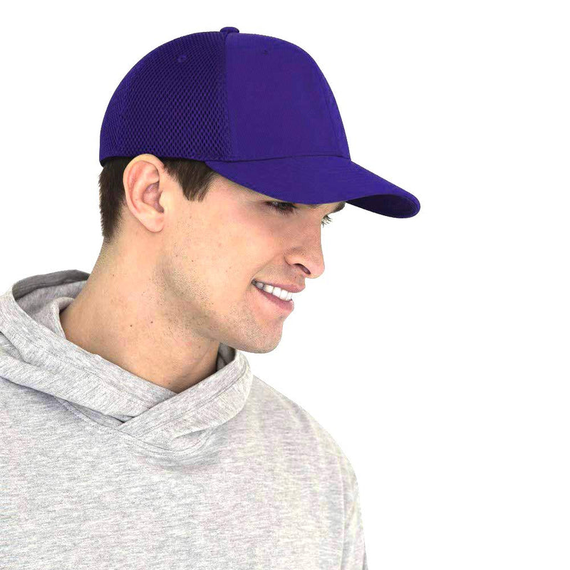 Ball Cap Hat 6-Panel FlexFit Ultrafiber