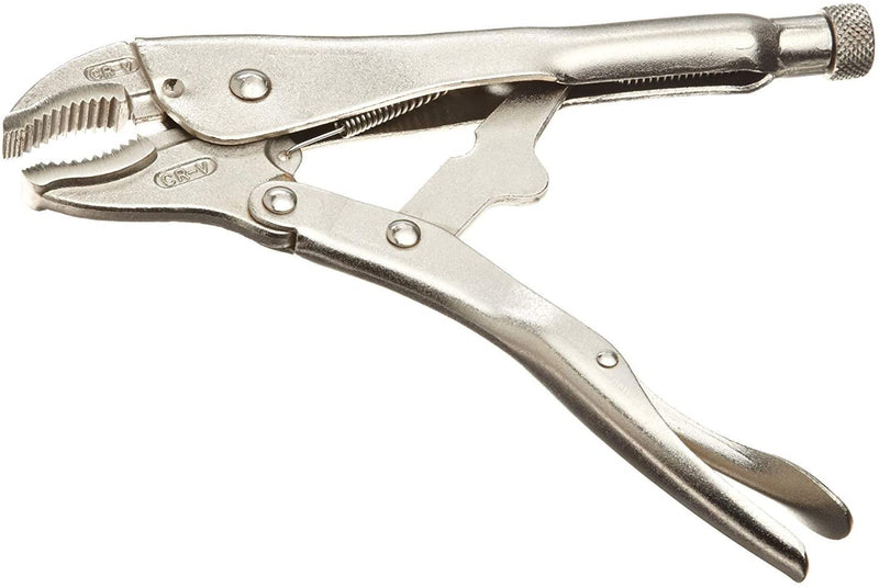9" Lock Grip Pliers With Built-In Wire Cutter