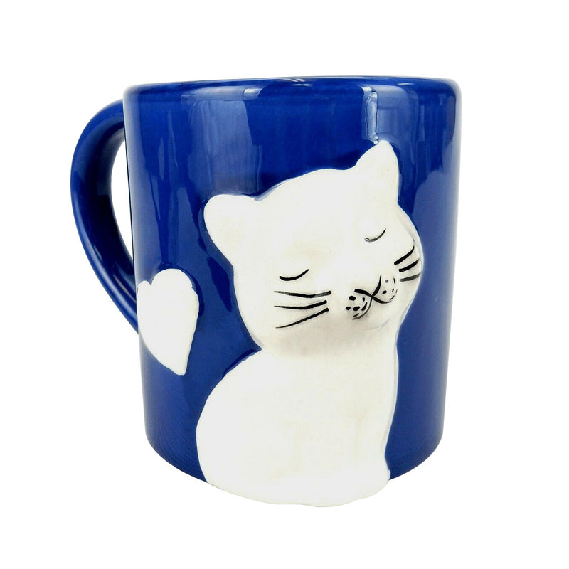 Kissing Cats Matching Mugs