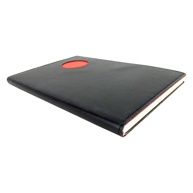 80 Page Hardcover Notebook with Slide Pocket