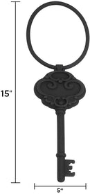 Antique Skeleton Key Shape Silicone Luggage Tag