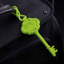 Antique Skeleton Key Shape Silicone Luggage Tag