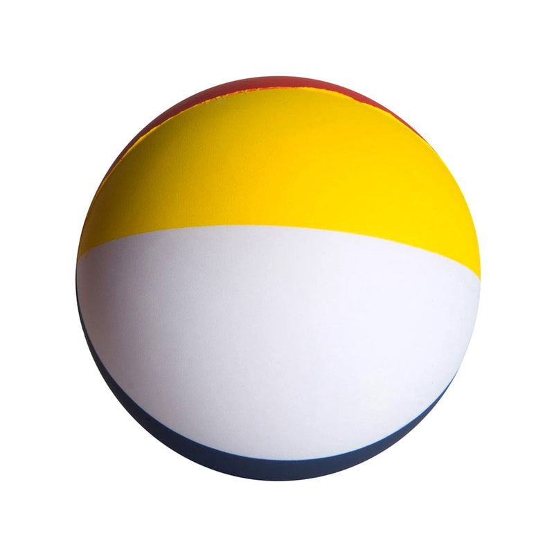 Beach Ball Shaped Stress Relief Colorful Squeezable Toys