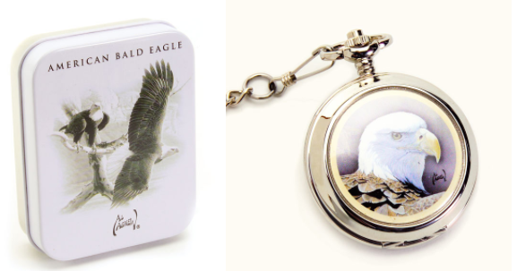 Agnew Pocket Watch Eagle. Liquidation Lot Of 499 Units