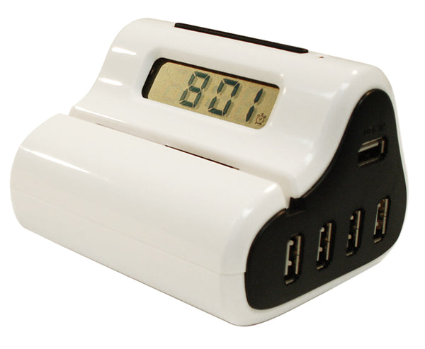 4 Port Hub Clock Letter Opener