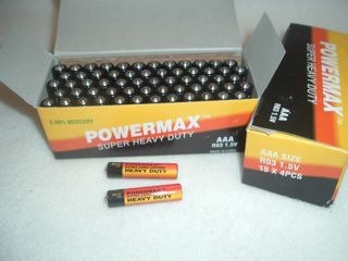 Aaa Batteries. Liquidation Lot 9600 Units.