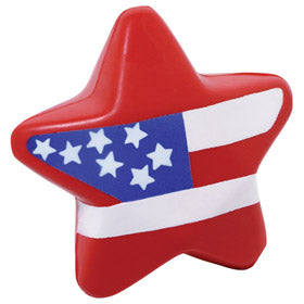 American Flag Star Stress Reliever. Liquidation Lot Of 2200.