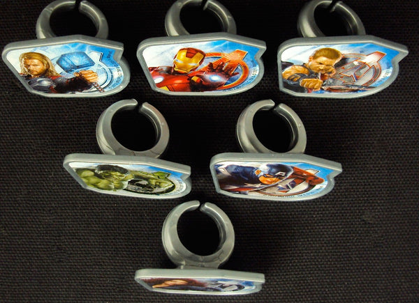 Avenger Cupcake Rings