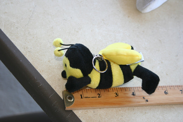 Bee Plush Keychain