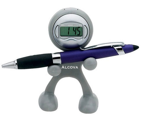 Bendy Clock With Message Clip