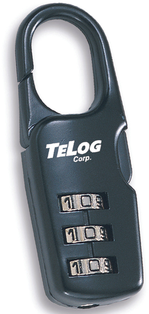 Black Bag Lock With 3-digit Resettable Combination