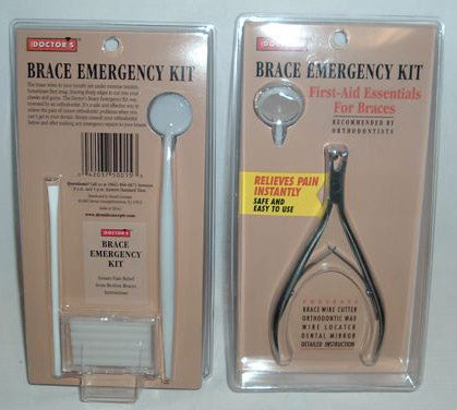 Braces Emergency Kit. Liquidation Lot Of 9000.