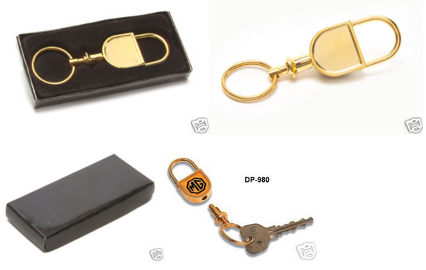 Brass Key Tag. Liquidation Lot Of 5100 Units.