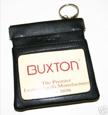 Buxton Squeeze Wallet Black Leather. Liquidation Lopt Of 375 Units.