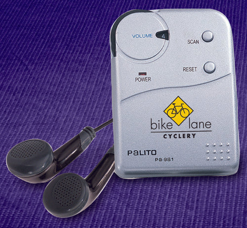 Compact FM Scan Pocket-sized Radio With Earphones