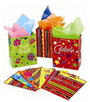 Celebrations Gift Bags Set of 5