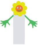 Daisy Mae Flower Bookmark