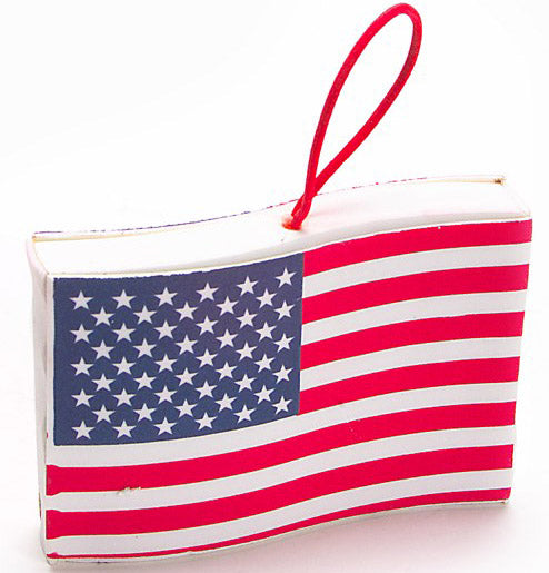 Flag Onrament. Liquidation Lot Of 76,000 Units.