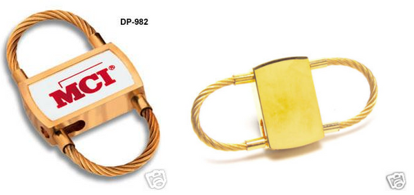 Gold Plated Brass Key Holder. Liquidation Lot Of 2900 Units.