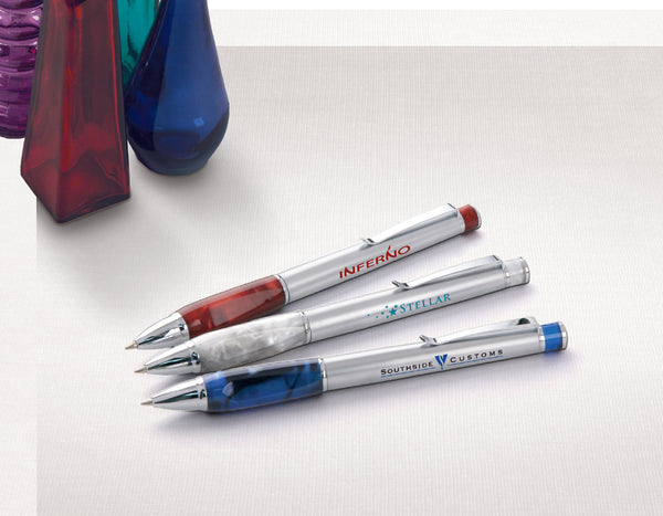 High Quality, Satin Finish Twist Action Ballpoint Pen