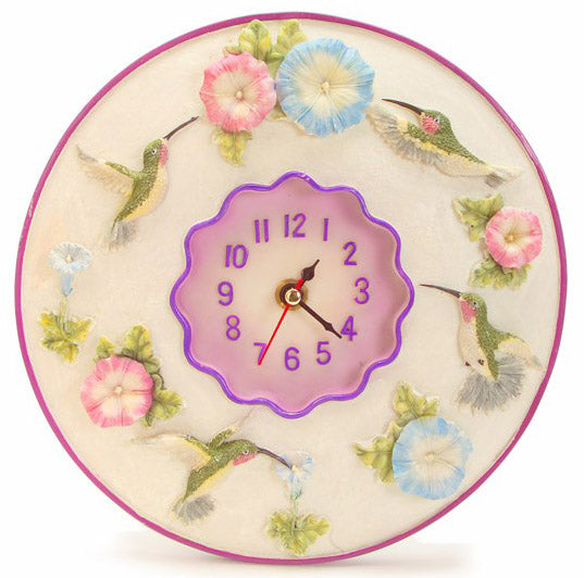 Hummingbird Wall Clock. Liquidation Lot Of 5400.
