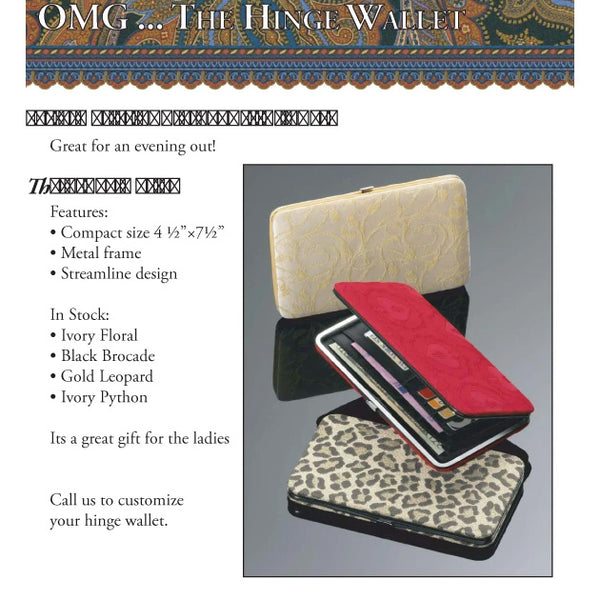 Hinge Wallet Deal 1150 Pieces $3.00