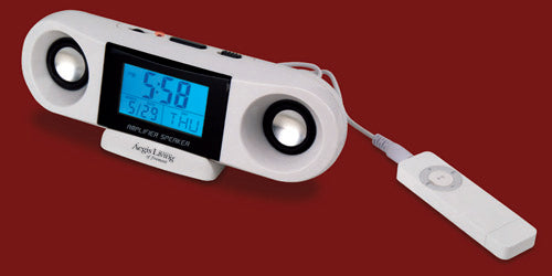 iPod Or Mp3 Amplifier Speaker With Clock