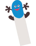 Jelly Bean Bookmark