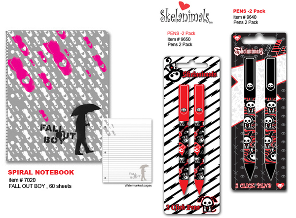 Licensed Rock N Roll School Stationery Deal