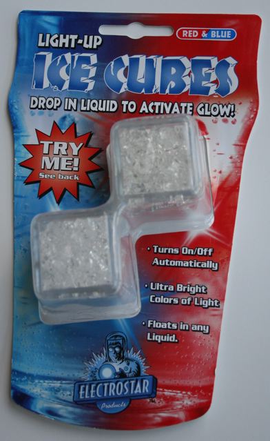 Light Up Ice Cube. Liquidatipn Lot Of 488.