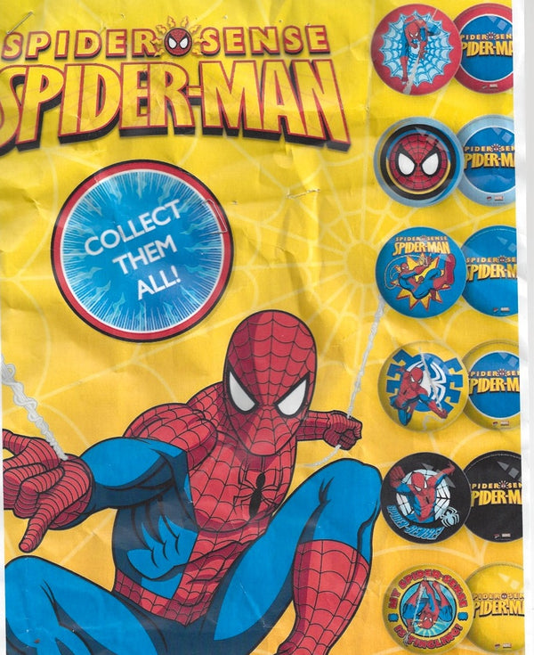 Marvel And Spiderman Foam Balls About 2" Diameter
