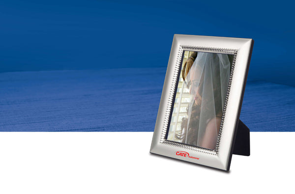 Metal Photo Frame. Holds 5 X 7 Photo