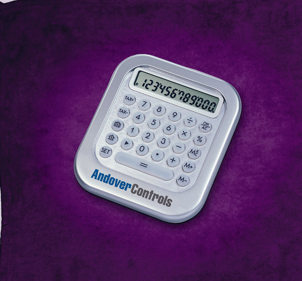 Metal Square Calculator, 12 Digit Display