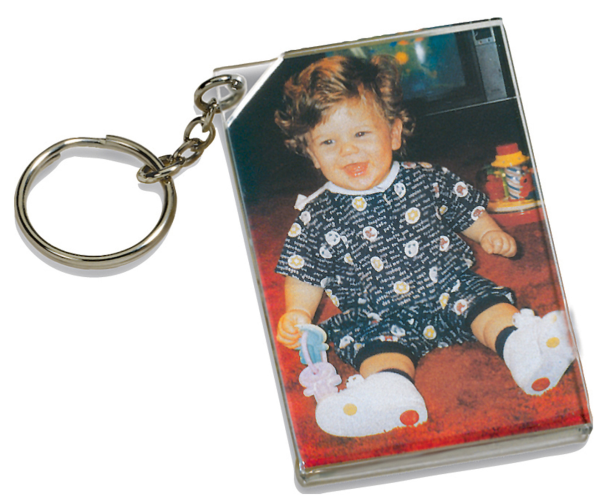 Mini Photo Frame Key Tag
