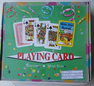Mini Playing Cards. Liquidation Lot Of 4000 Decks.