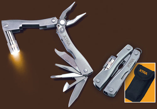 Multi-function Mini Tool Set With Pliers And Light