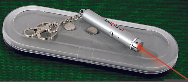 Multi-Image Lazer Pointer Key Chain Plastic Box