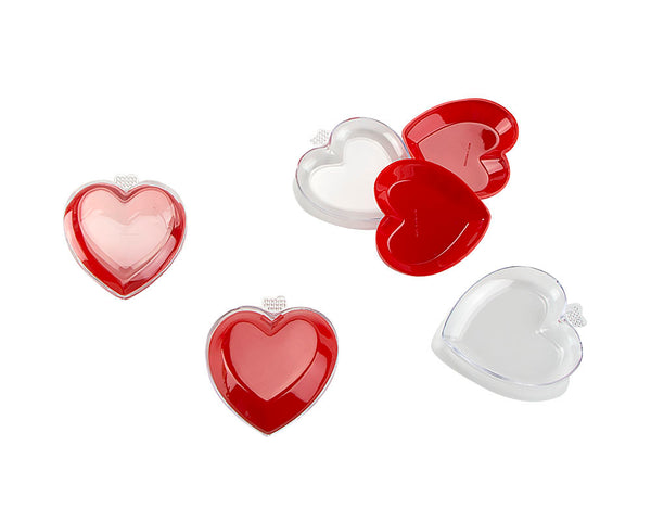 Plastic Heart-Shaped Box