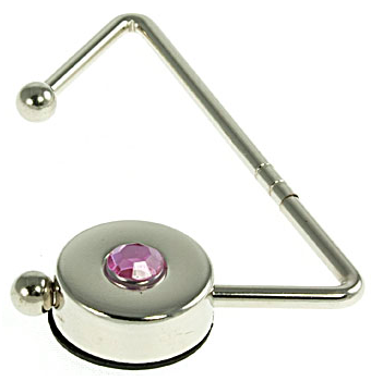 Purse Hook Silver Tone