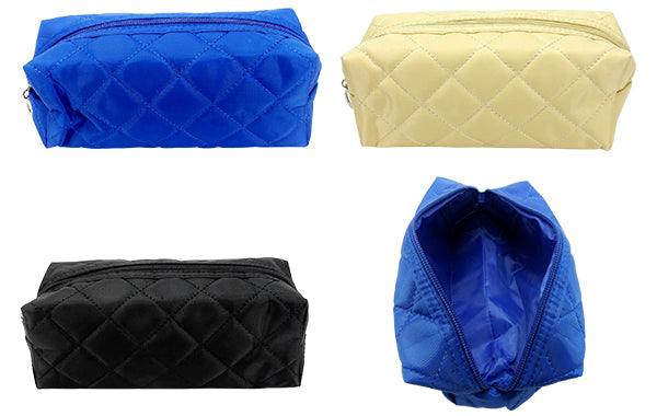 Quilted Cosmetic Pouch