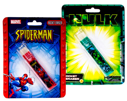 Rocket Eraser. Spiderman-hulk. Liquidation Lot Of 14,000.