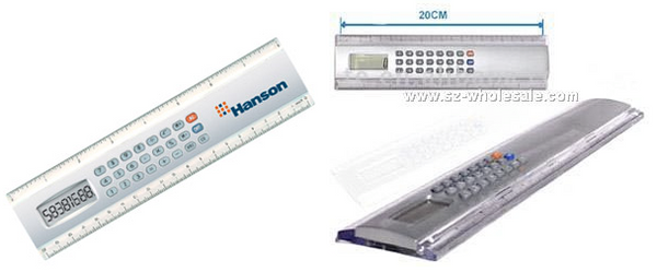 Ruler Calculator Measuring 8 Inches. Blank. Liquidation Lot Of 1800 Units.