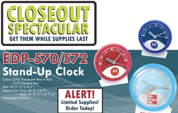 Simple Stand Up Alarm Clock