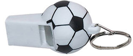 Soccer Whistle With #1 Key Tag